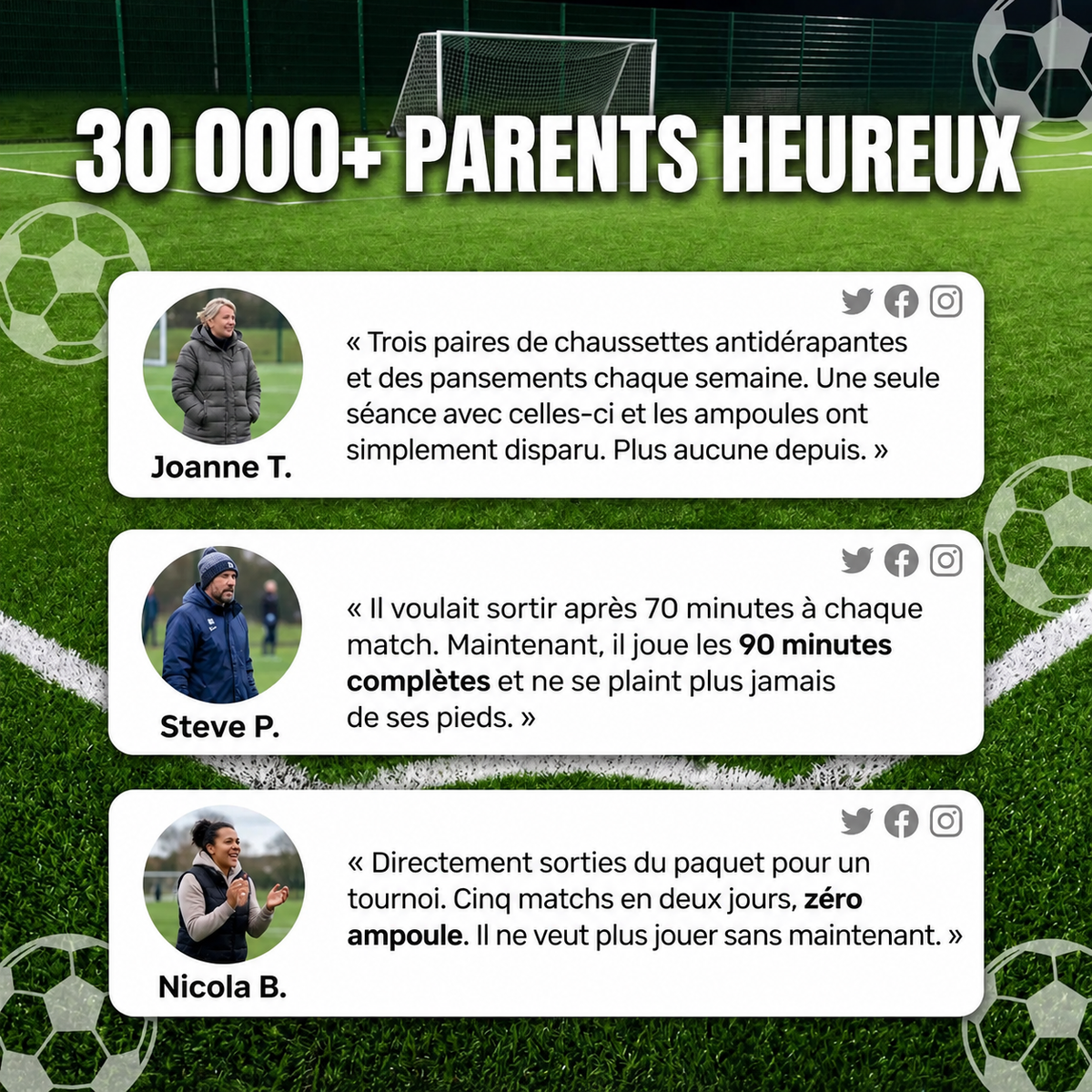 Ampolis™ - Manchon Anti-Ampoules pour le Football