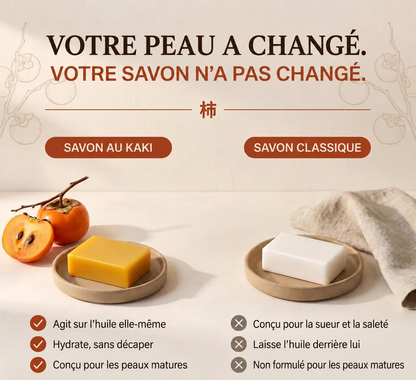 Savon Solide au Kaki Japonais