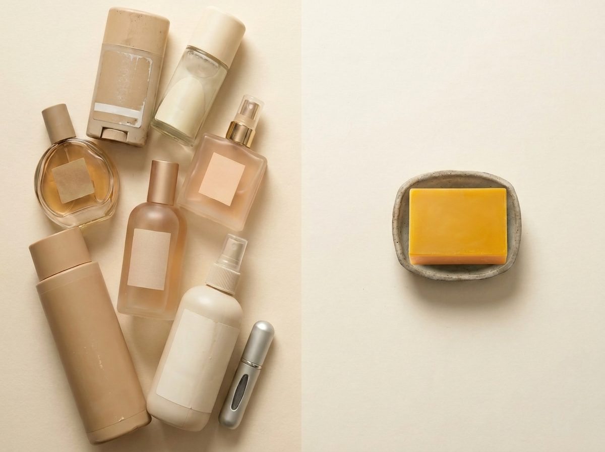 3. Il remplace tout un tiroir de produits par un seul savon